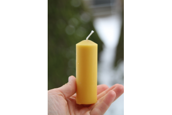 Hand-crafted 100% pure beeswax candles